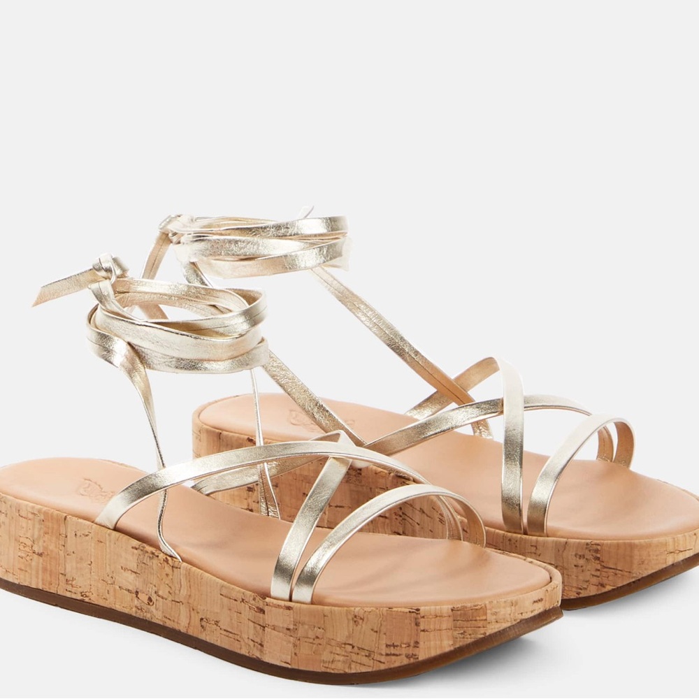 Gold sandal